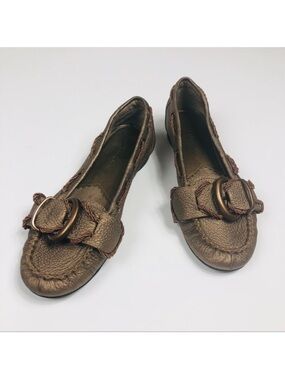 Bella Vita Couture Bronze Moccasins Wide